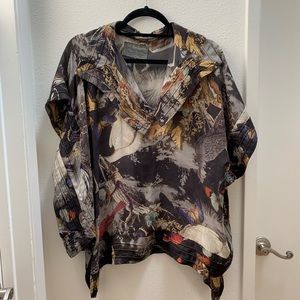 All Saints silk blouses